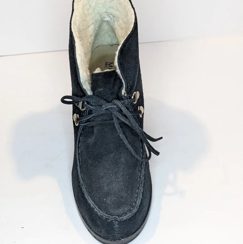 Michael kors suede wedges
